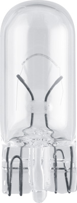 Żarówka W5W 12V/5W (całoszklana) W2,1X9, PH12961B2 Philips