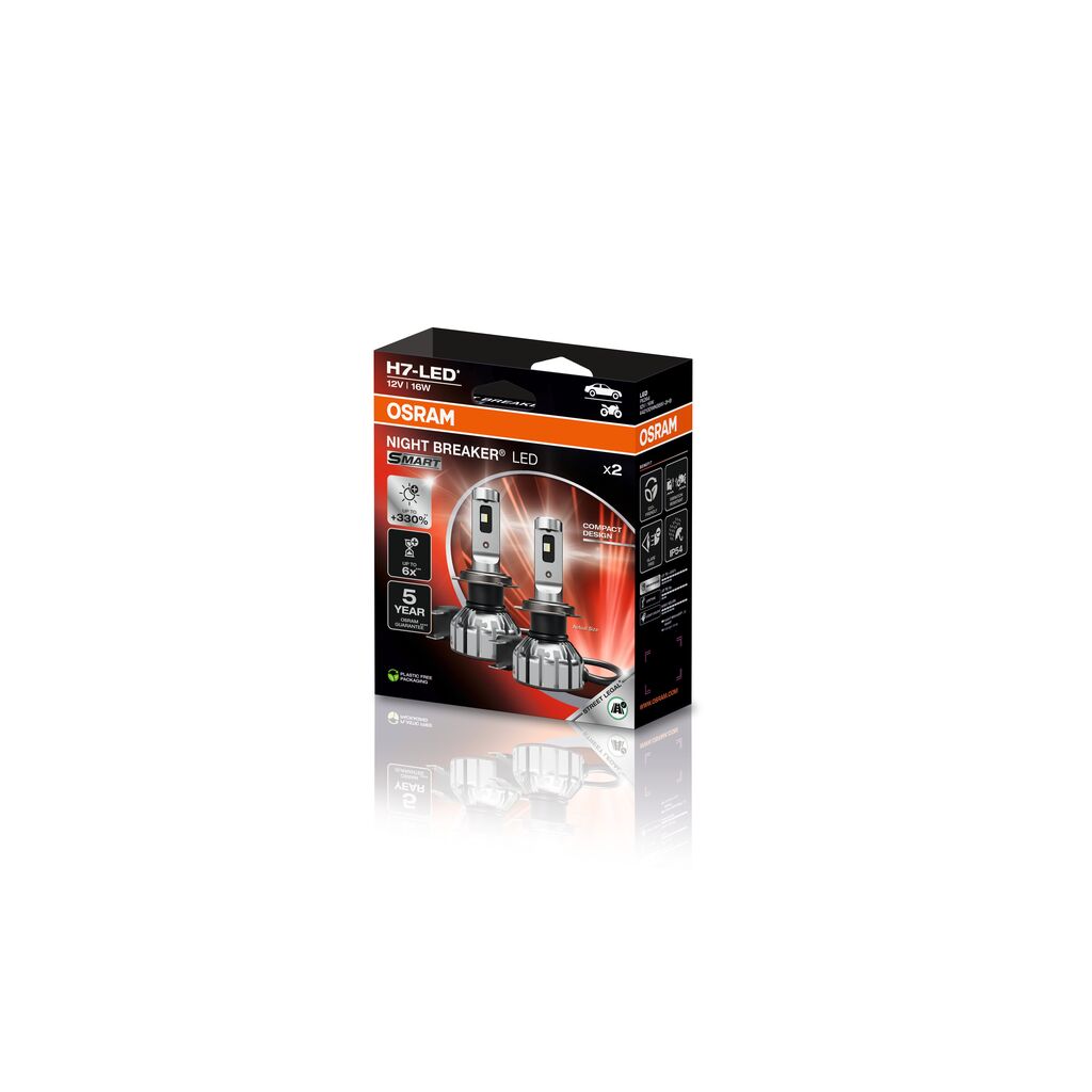 Led Žárovka (sada 2KS) H7 12V 16W PX26D Možnosť Legalizácie Pre