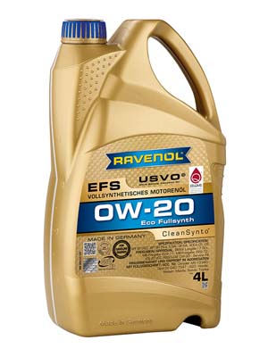 Motorový olej Ravenol Cleansynto 4 l 0W-20
