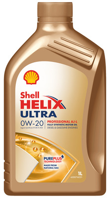 550049078 Olej Shell 0W20 1L Helix Ultra Professional Aj-l Sl A5/B5