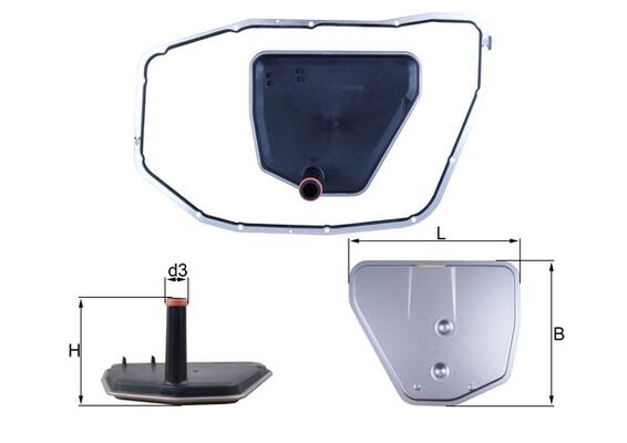 Hydraulický Filtr Automatické Převodovky HX235D1