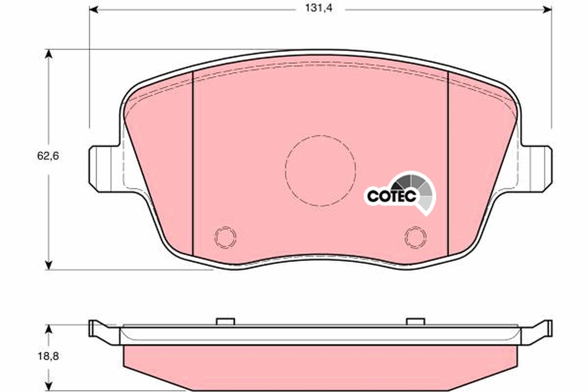 Kostky Ham. Seat P. Ibiza 02- GDB1414
