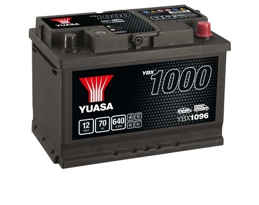 AKUMULATOR 70AH/640A P+ YUASA PROFESSIONAL
