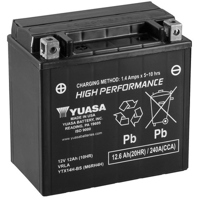 Akumulator motocyklowy Yuasa YTX14H-BS 12V 12.6Ah 240A