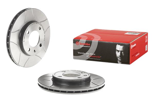 Přední Brzdový Kotouč Max Vw Golf II,III 84-97 Wen. 09.4765.75 Brembo