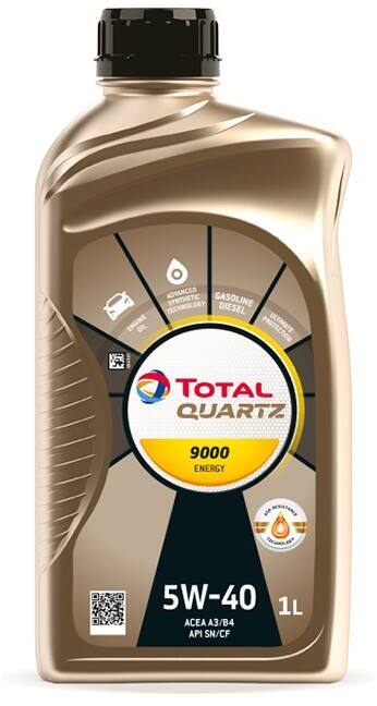 Olej Total 5W/40 Quartz 9000 1L Psa B71 2296