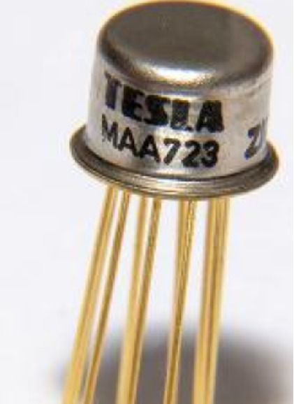 Układ scalony wzmacniacz operacyjny MAA723 TESLA | Dąbrowa Górnicza ...