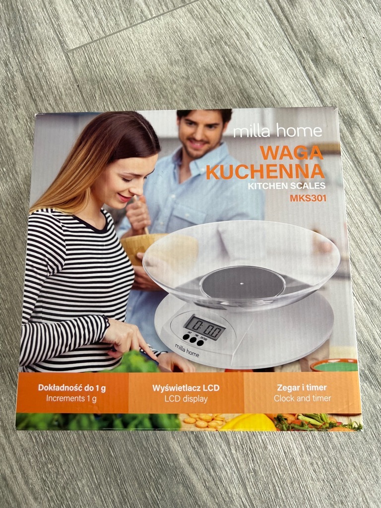 Waga MILLA HOME MKS301 nowa, nieużywana Kościerzyna Kup teraz na