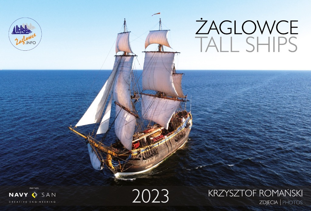 Zdjęcie oferty: Kalendarz ŻAGLOWCE 2023 / Tall Ships / DUŻY FORMAT