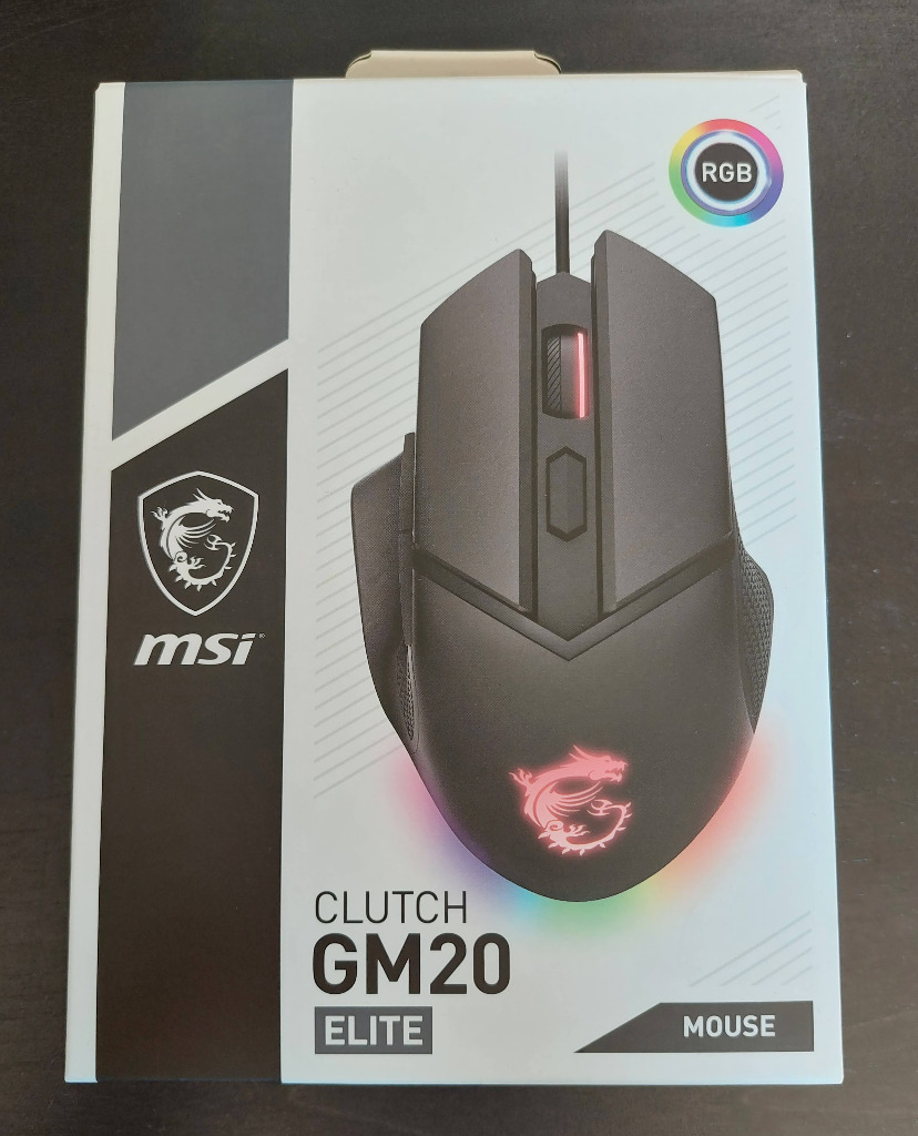 mysz przewodowa myszka MSI Clutch GM20 Elite Warszawa Kup teraz na