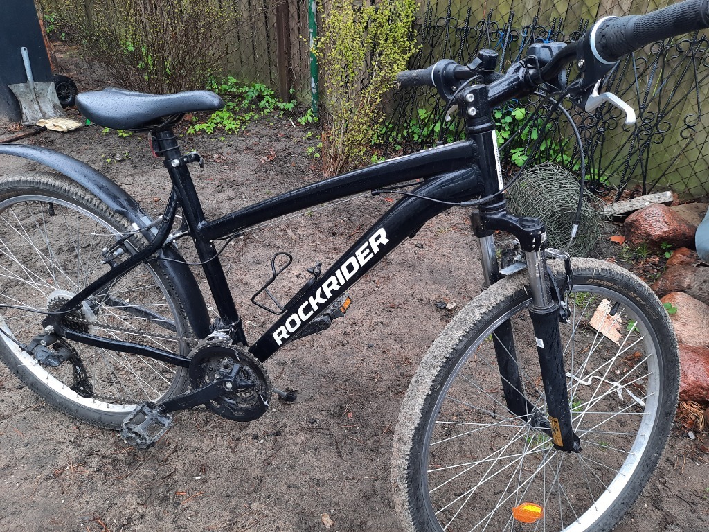 Rower ROCKRIDER czarny 26' Sulejówek Kup teraz na Allegro Lokalnie