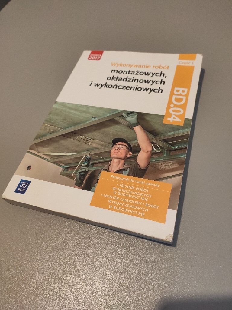 Wykonywanie Robót Montażowych Okładzinowych I Wykończeniowych Wykonywanie robót montażowych okładzinowych BD. 04 | Siary | Kup teraz