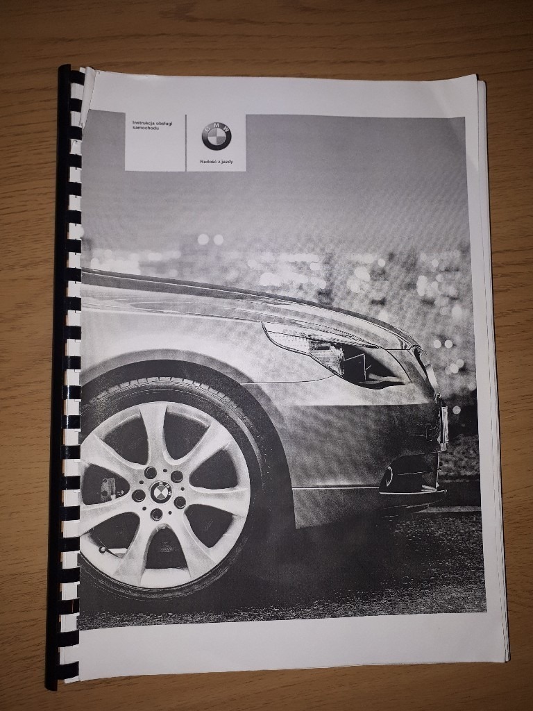 Instrukcja obsługi BMW E60 PL / wersja papierowa Kup