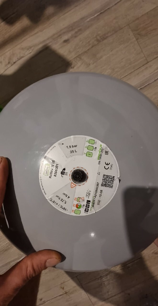 Reflex N25 cisnieniowe naczynie przeponowe 25 l | Drawsko | Kup teraz ...