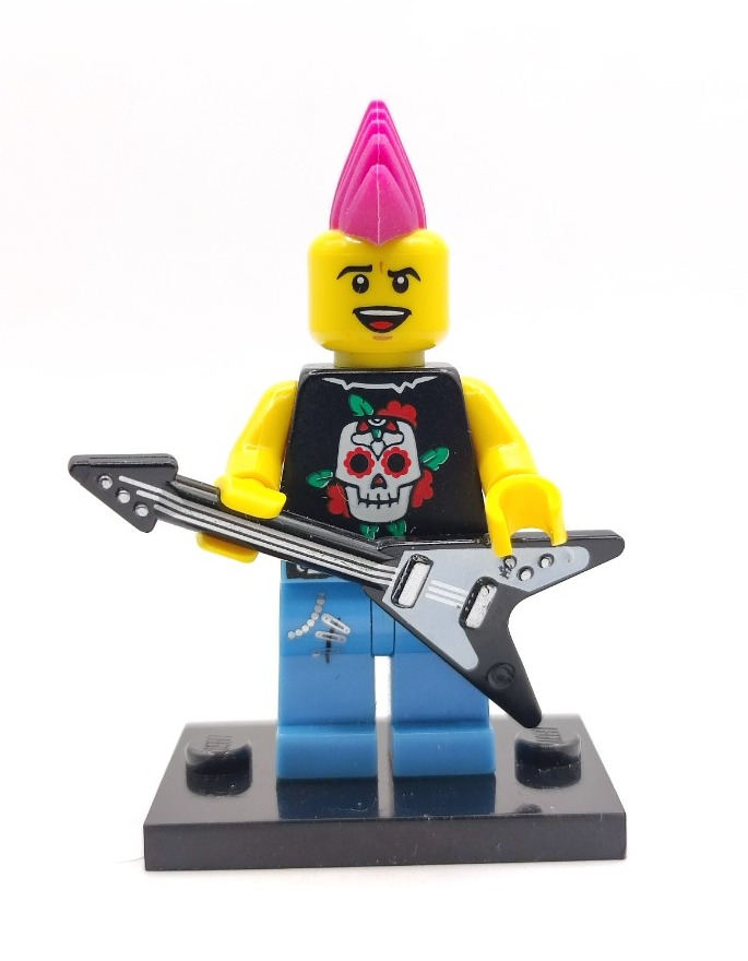 Lego Minifigures col044 Punk Rocker series 4 | SZEMUD | Kup teraz na ...