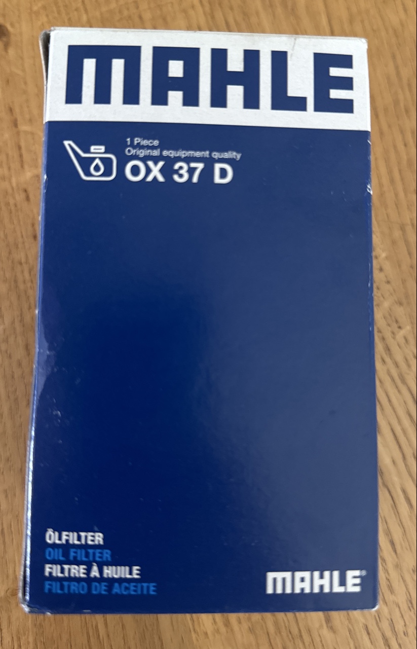 ФІЛЬТР МАСТИЛА MAHNE OX 37D 