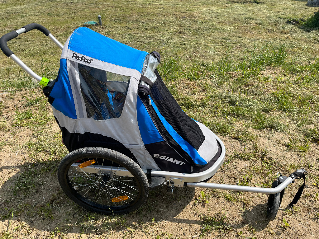 Przyczepka rowerowa dla dzieci Giant PeaPod Kraków Kup teraz na