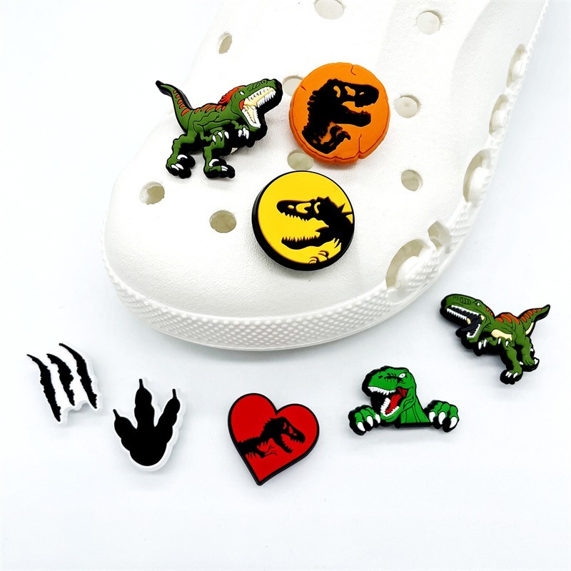 Przypinki do Crocs jibbitz Jurassic Park Dinozaury Warszawa Kup