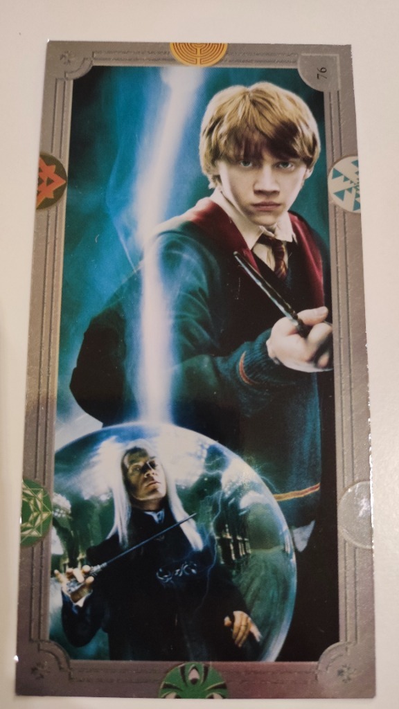 Harry Potter Contact Trading Cards nr 76 Łódź Kup teraz na Allegro