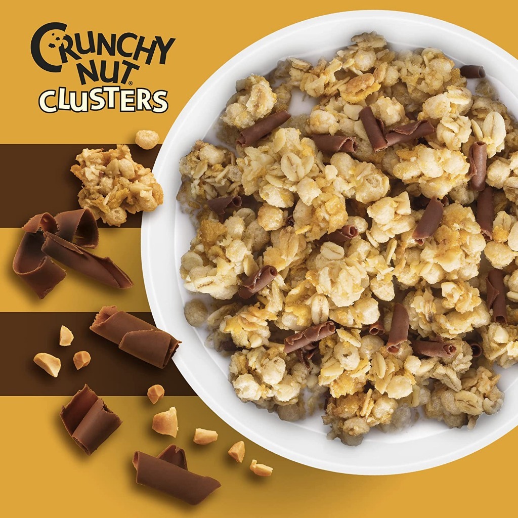 Kelloggs Crunchy Nut Clusters Chocolate 450g UK Suwałki Kup teraz na Allegro Lokalnie