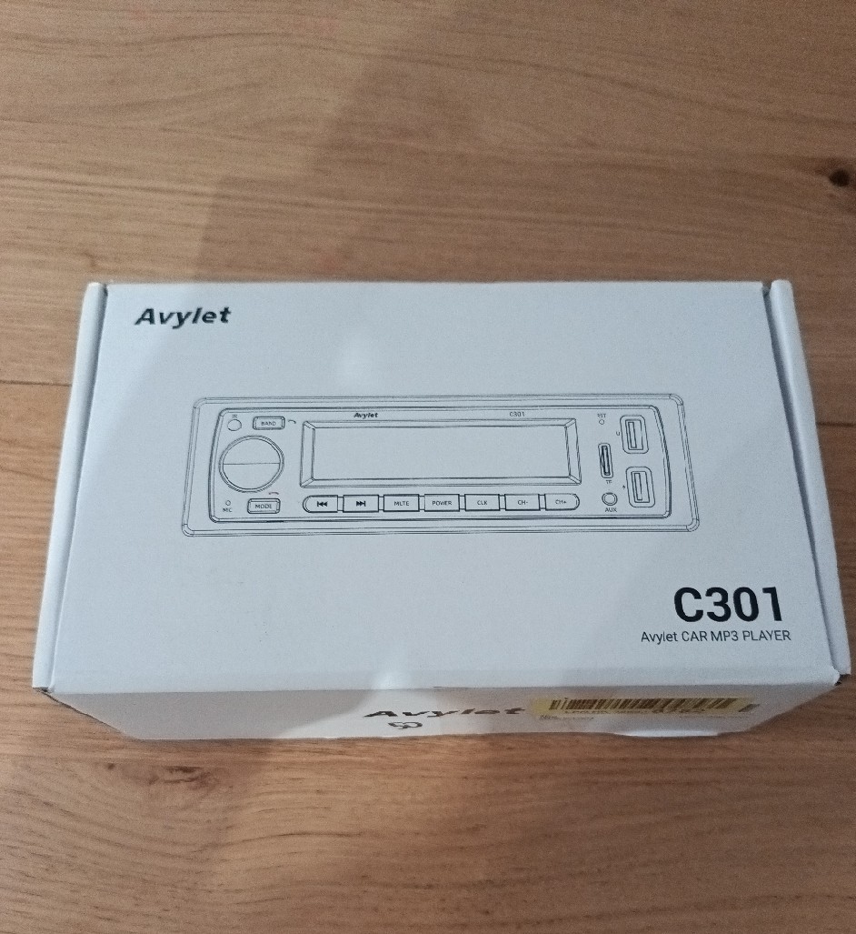 РАДІО АВТОМОБІЛЬНИЙ AVYLET C301 