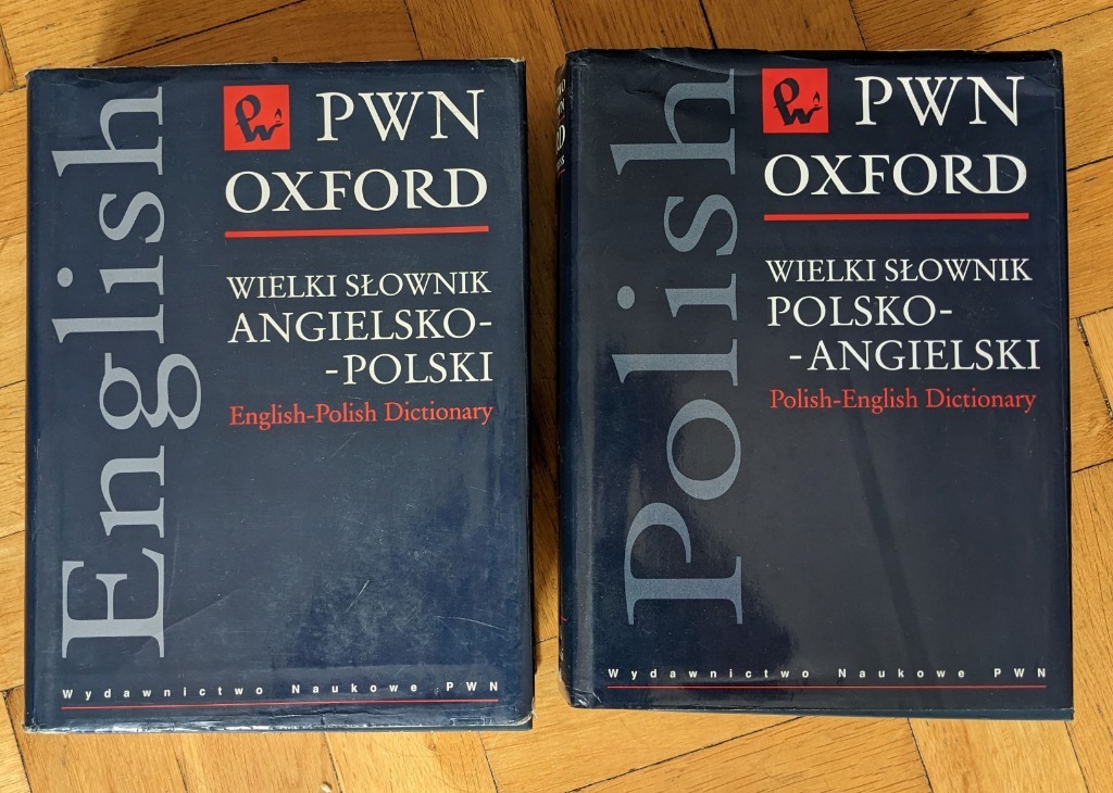 Wielki słownik PWN Oxford angielskopolski polsko Kraków Kup teraz