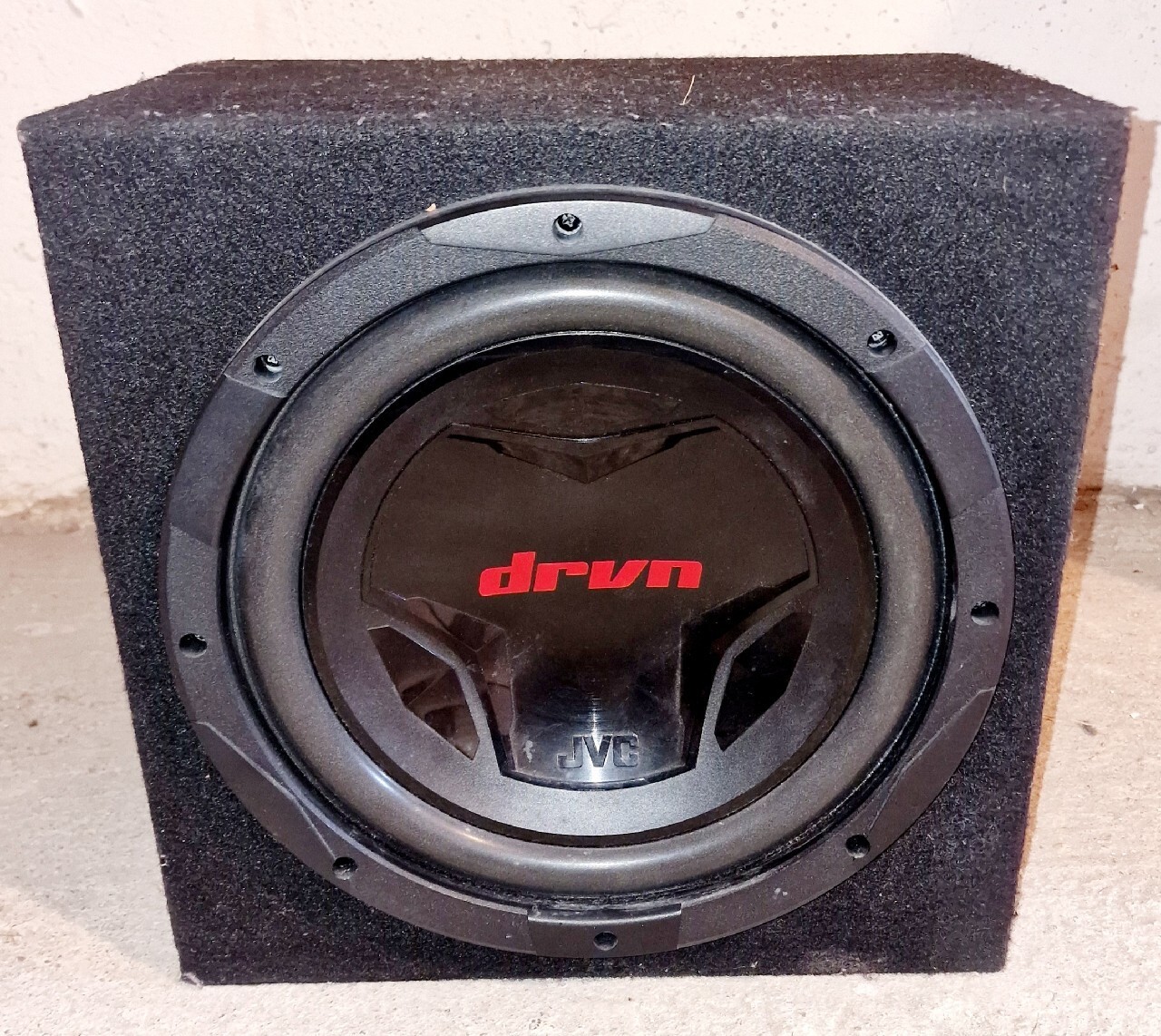Subwoofer JVC 250w rms Cybinka Kup teraz na Allegro Lokalnie