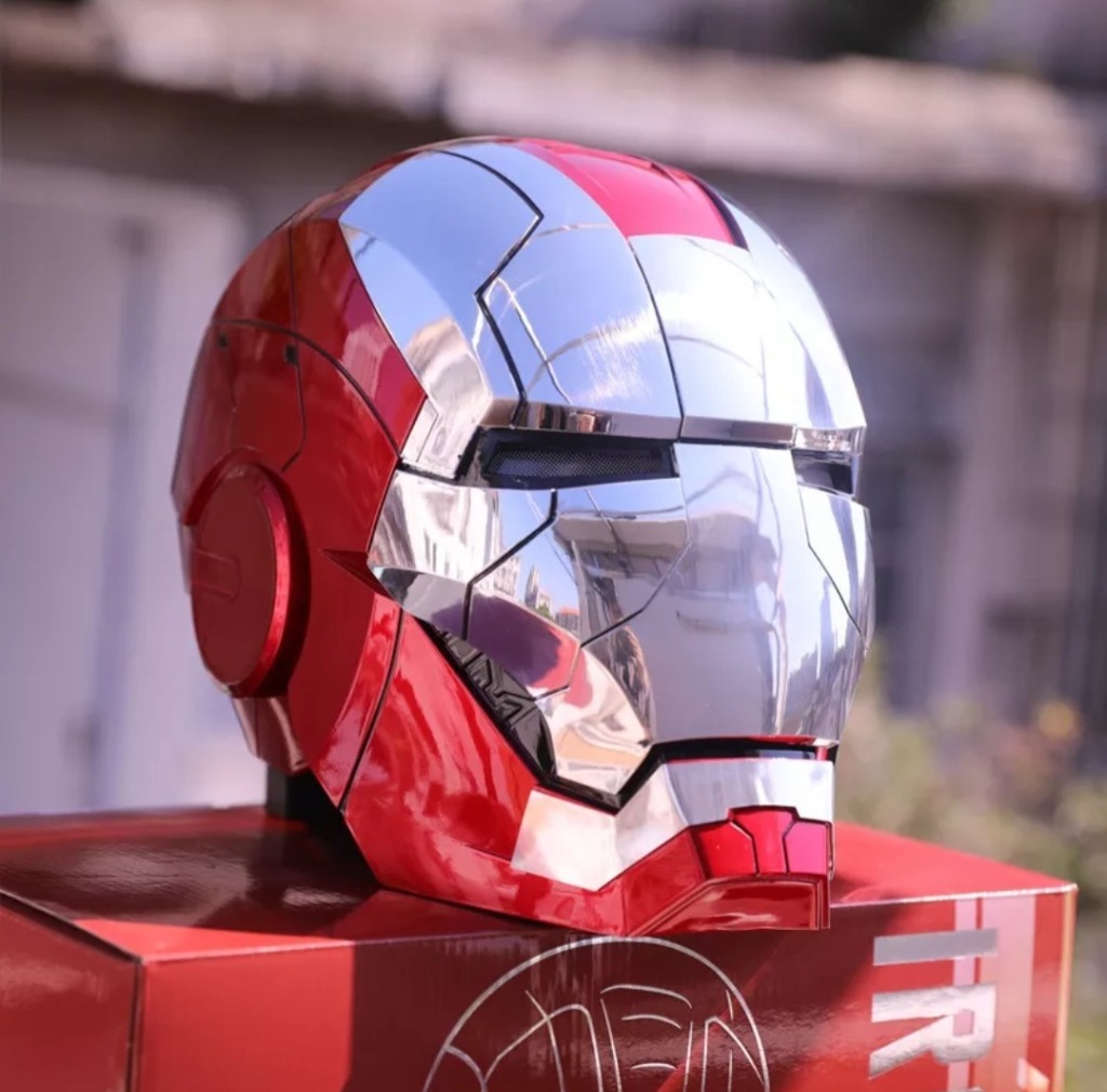 Hełm maska Iron Man mk5 mark5 kask Wrocław Kup teraz na Allegro