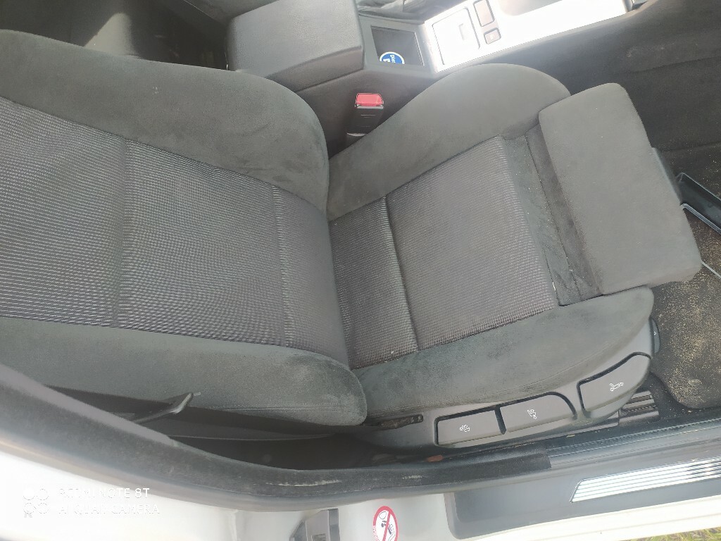 Wn trze BMW E39 antracyt alacantra ISOFIX mpakiet Ostr w