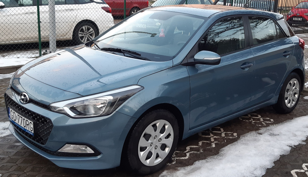 HYUNDAI I20 2018 Gdańsk Ogłoszenie na Allegro Lokalnie