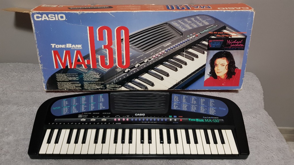 Keyboard CASIO MA-130 Tone Bank | Zielonka | Kup teraz na Allegro Lokalnie