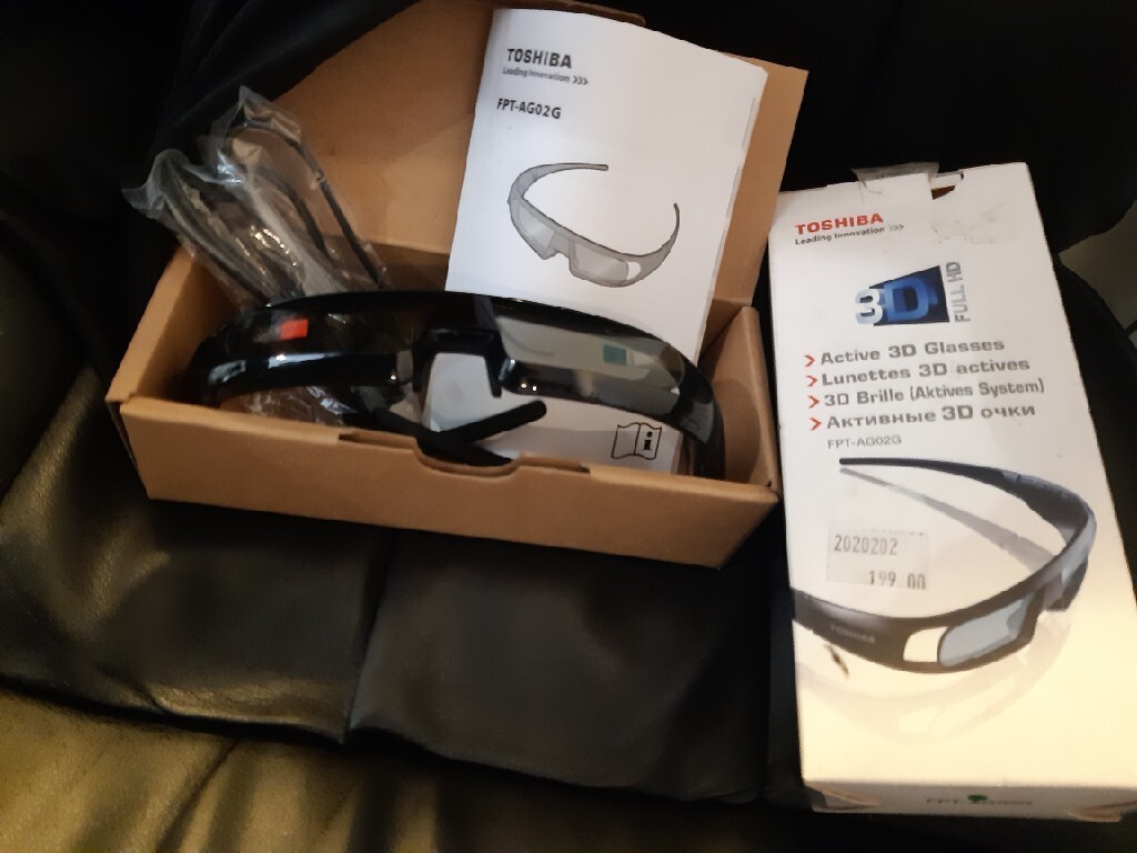 Okulary 3D Toshiba FPTAG02G Nowe Biała Podlaska Kup teraz na