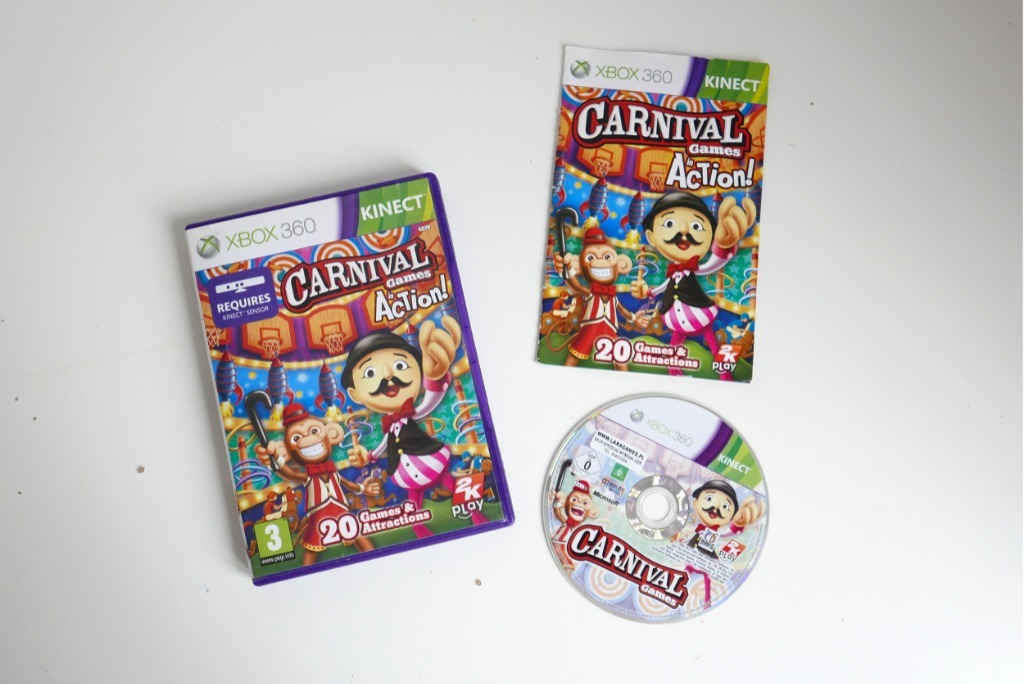 Kinect Carnival Games In Action XBOX 360 Kraków Kup teraz na