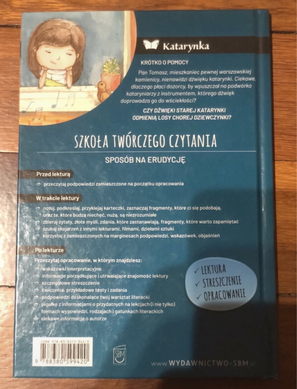 Napisz Czy Podobała Ci Się Lektura Katarynka