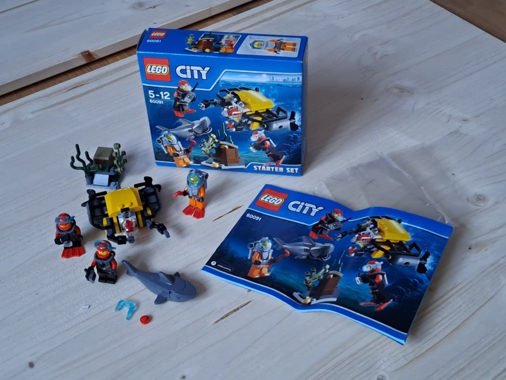 LEGO 60091 Deep Sea Starter Set z pudełkiem! | Gdańsk | Kup teraz na ...