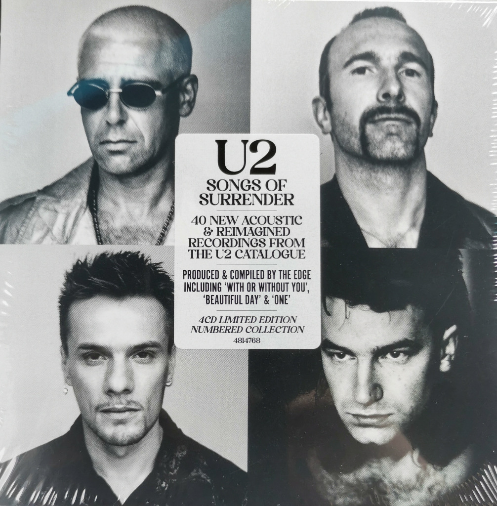 U2 SONGS OF SURRENDER 4CD LIMITED EDITION CZĘSTOCHOWA Kup teraz na Allegro Lokalnie
