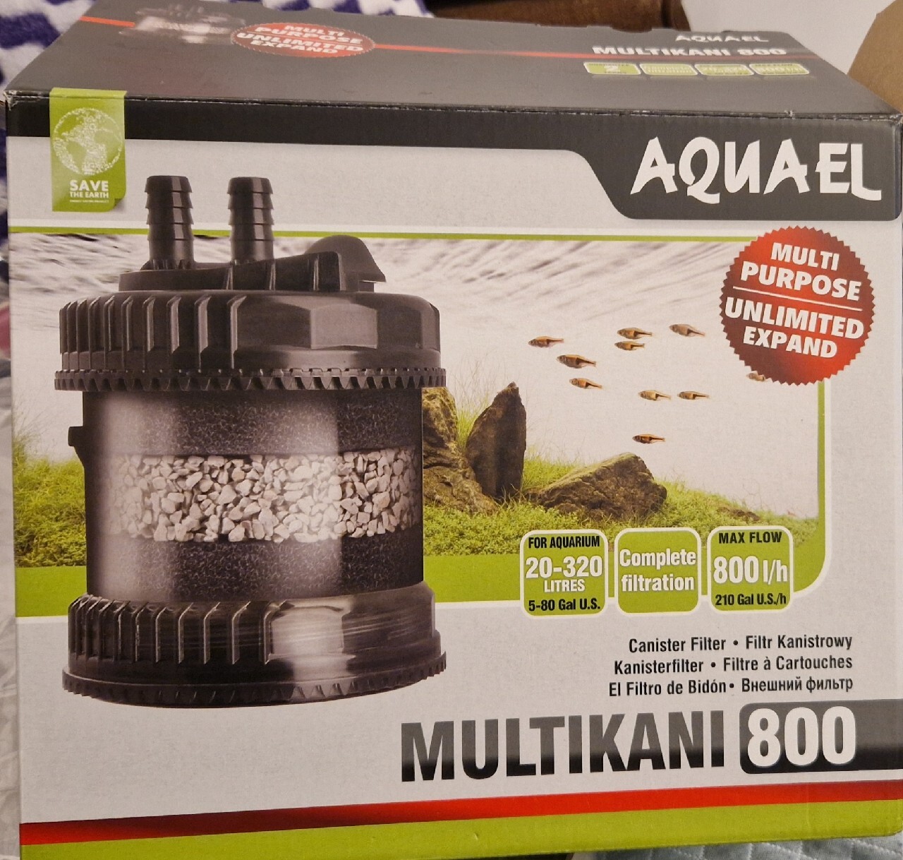 Aquael MULTIKANI 800 | Gdańsk | Kup teraz na Allegro Lokalnie