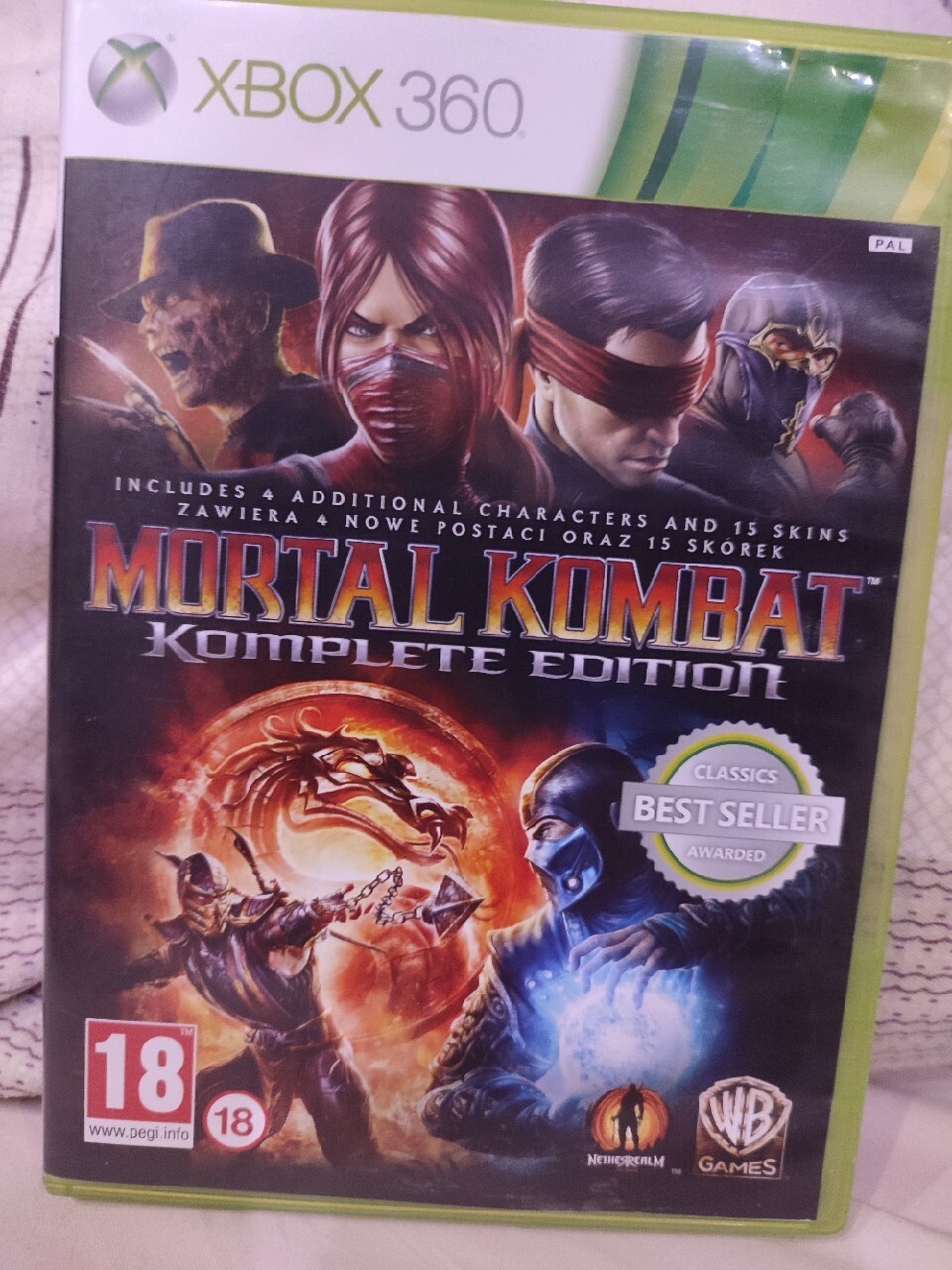 Mortal Kombat Complete Edition Xbox 360 stan bdb+ | Łódź | Kup teraz na ...