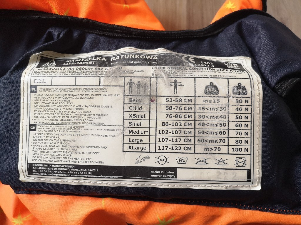 Kamizelka Ratunkowa 30 N Ostrowek Kup Teraz Na Allegro Lokalnie