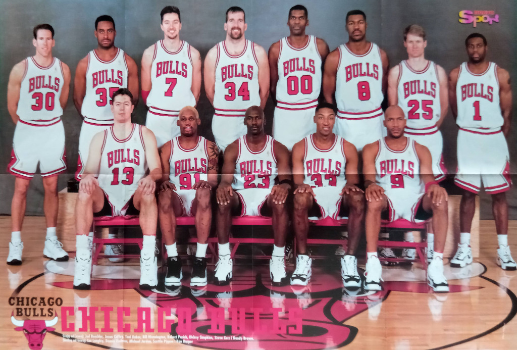 bulls team 1997