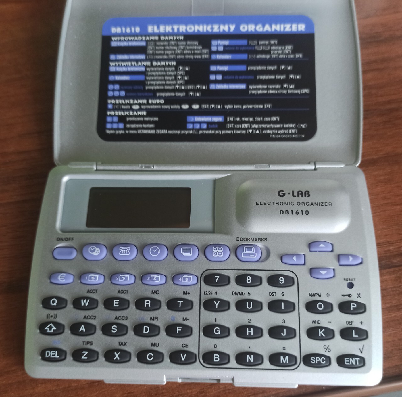 elektroniczny organizer DB1610 GLAB Stopnica Kup teraz na Allegro