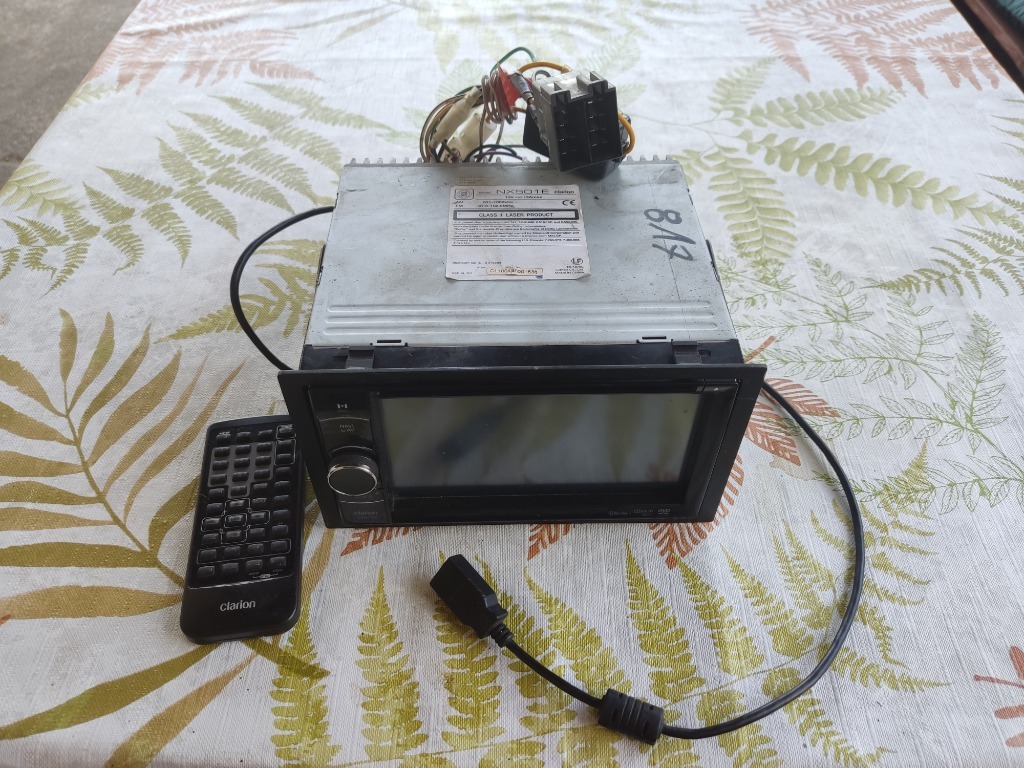 CLARION NX501E STACJA 2DIN Skępe Kup teraz na Allegro Lokalnie