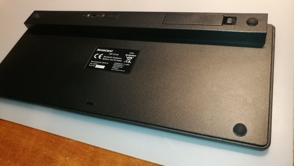 klawiatura bluetooth SBT 3.0 A1 czarna SILVERCREST Kraków Licytacja
