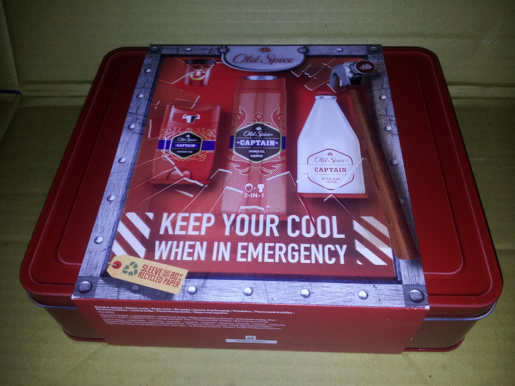 Old Spice Captain zestaw w metalowej puszce Sosnowiec Kup teraz na