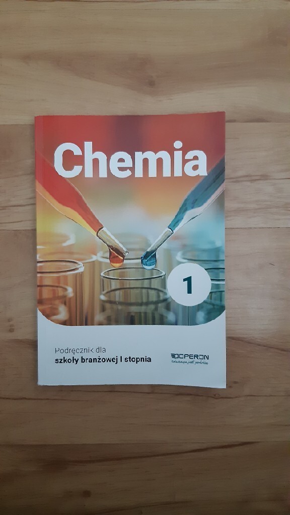 Chemia Podręcznik Dla Szkoły Branżowej 1 Stopnia Operon Chemia 1 dla klasy branżowej. Operon. | Krotoszyn | Kup teraz na