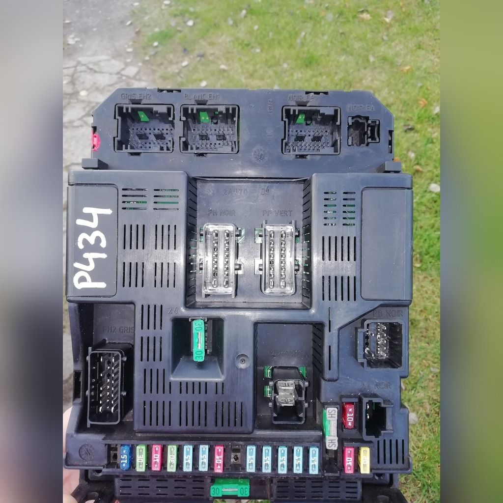 распиновка bsi пежо 307