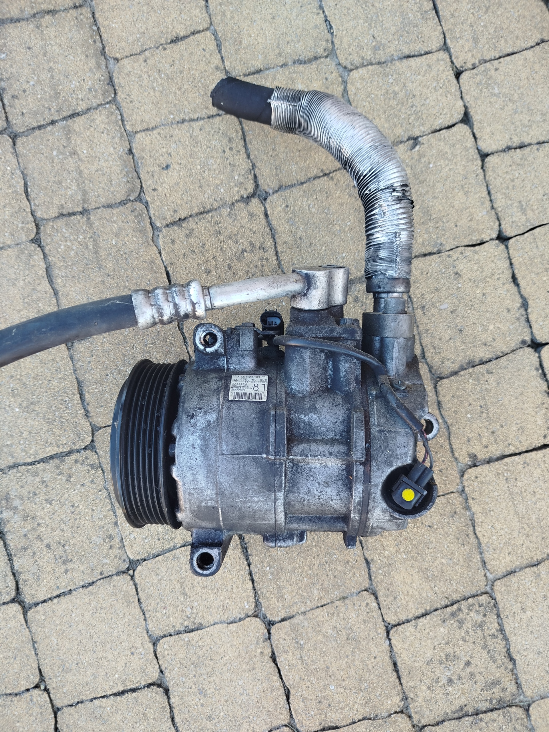 КОМПРЕСОР KLIMATYZACJI, MERCEDES A0012308111 