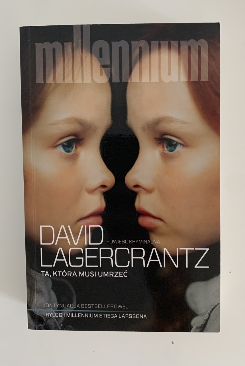 David Lagercrantz Ta Która Musi Umrzeć