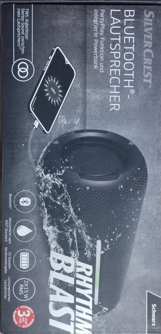 RhythmBlast kożuchów na Głośnik Silvercrest Lokalnie | teraz Bluetooth | Allegro Kup HG09047