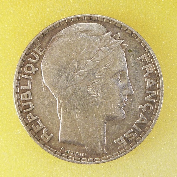 Zdjęcie oferty: Francja 10 frank, 1931, srebro